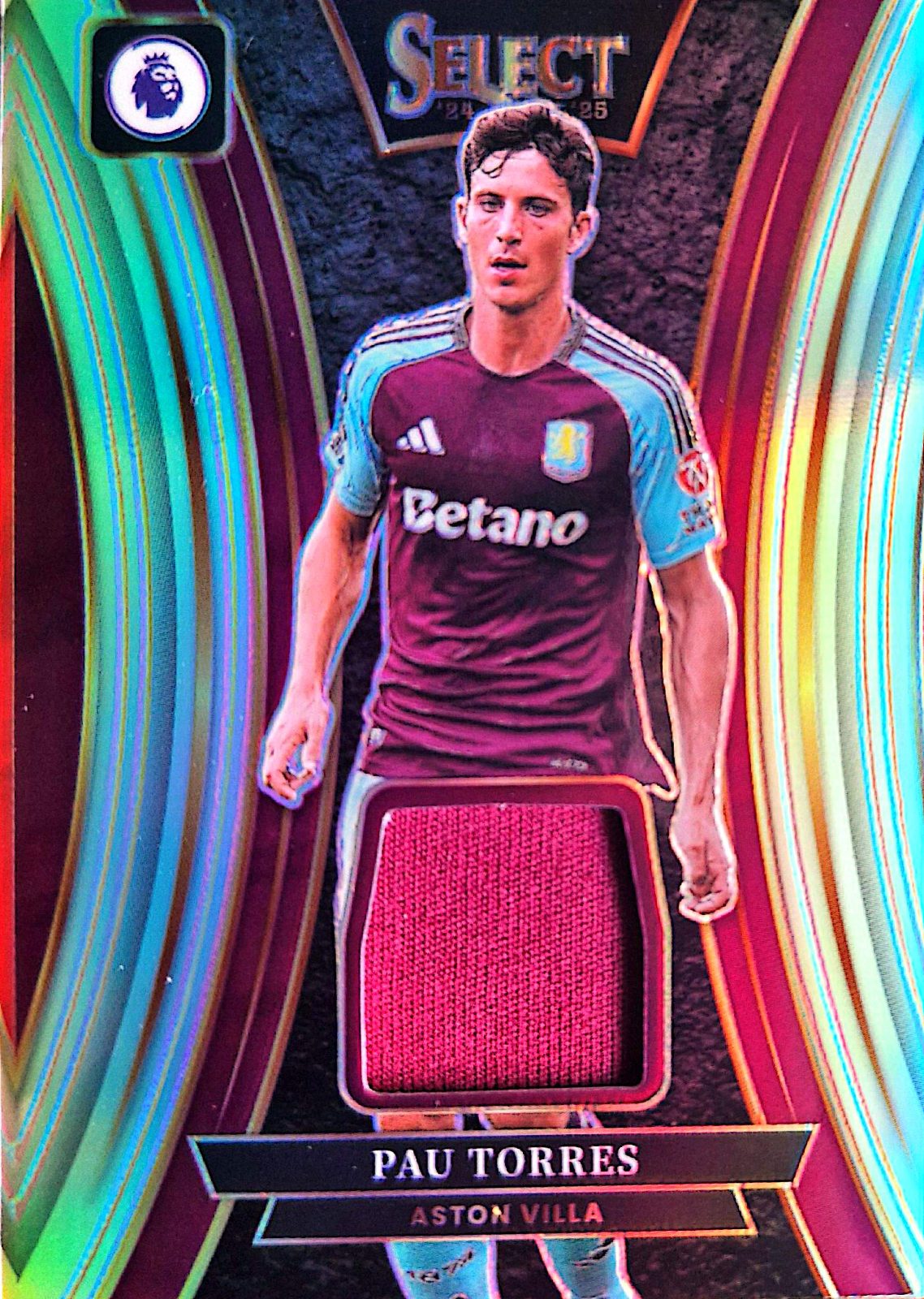 Pau Torres Panini Select Premier League 2024-25 Parche