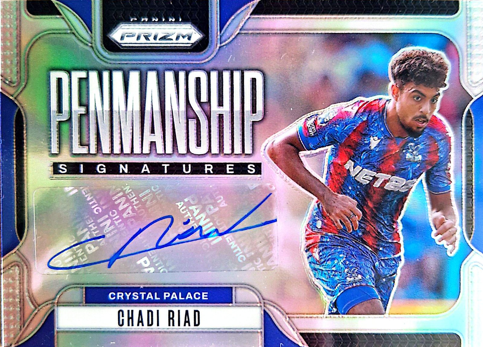 Chadi Riad Panini Prizm Premier League 2024-25 Autógrafo /49