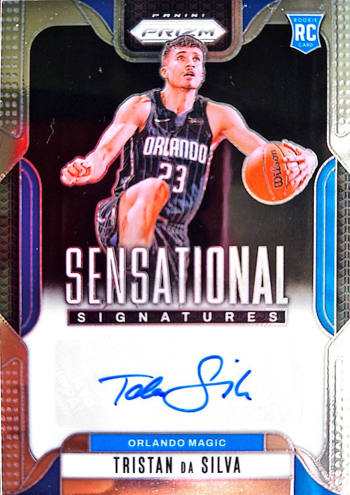 Tristan da Silva Panini Prizm 2024-25 Autógrafo