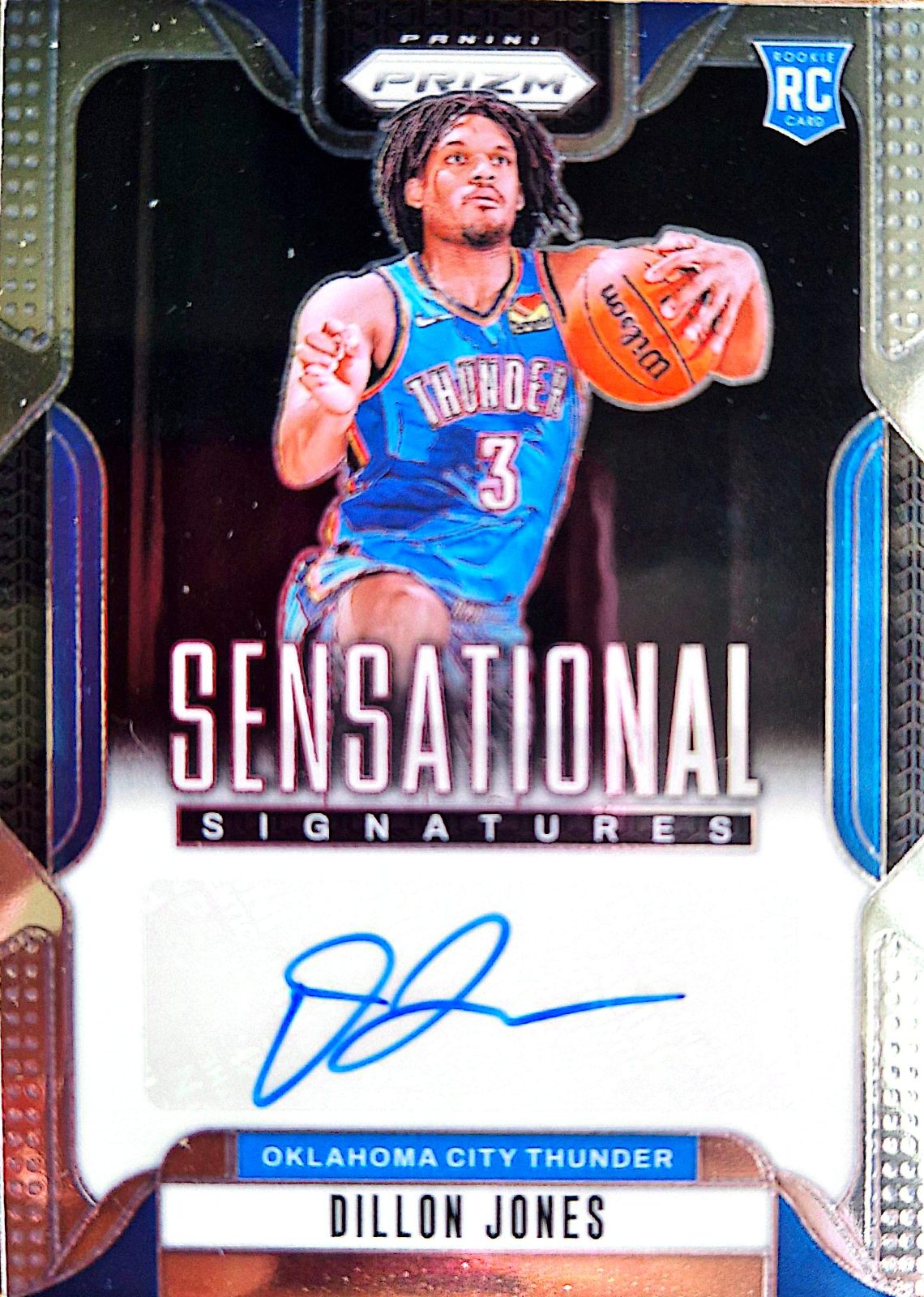 Dillon Jones Panini Prizm 2024-25 Autógrafo