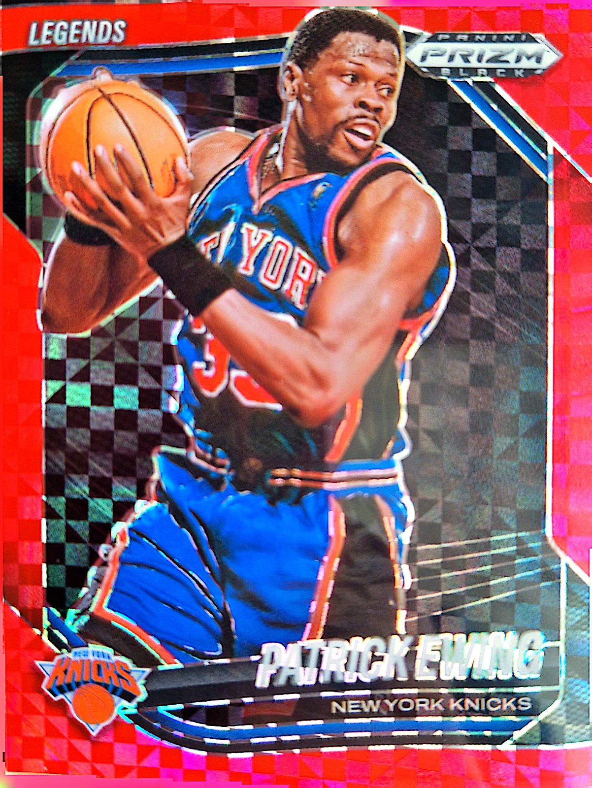 Patrick Ewing Panini Prizm Black 2024-25 /75