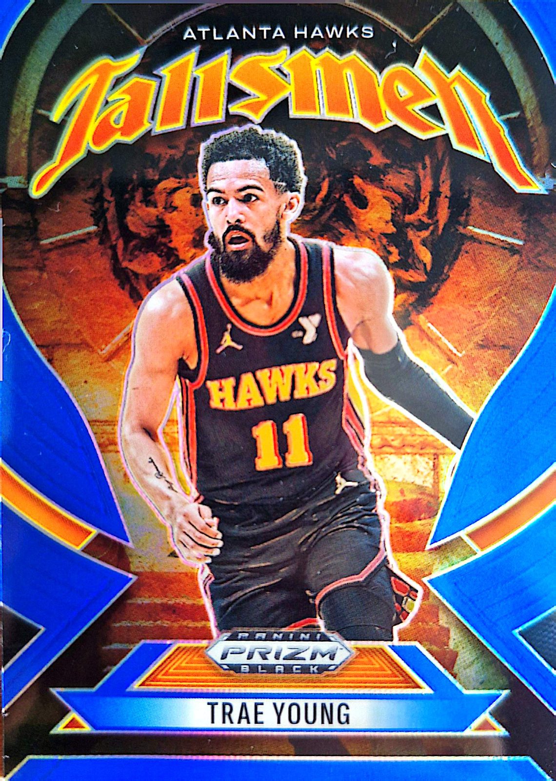 Trae Young Panini Prizm Black Talismen 2024-25 /199