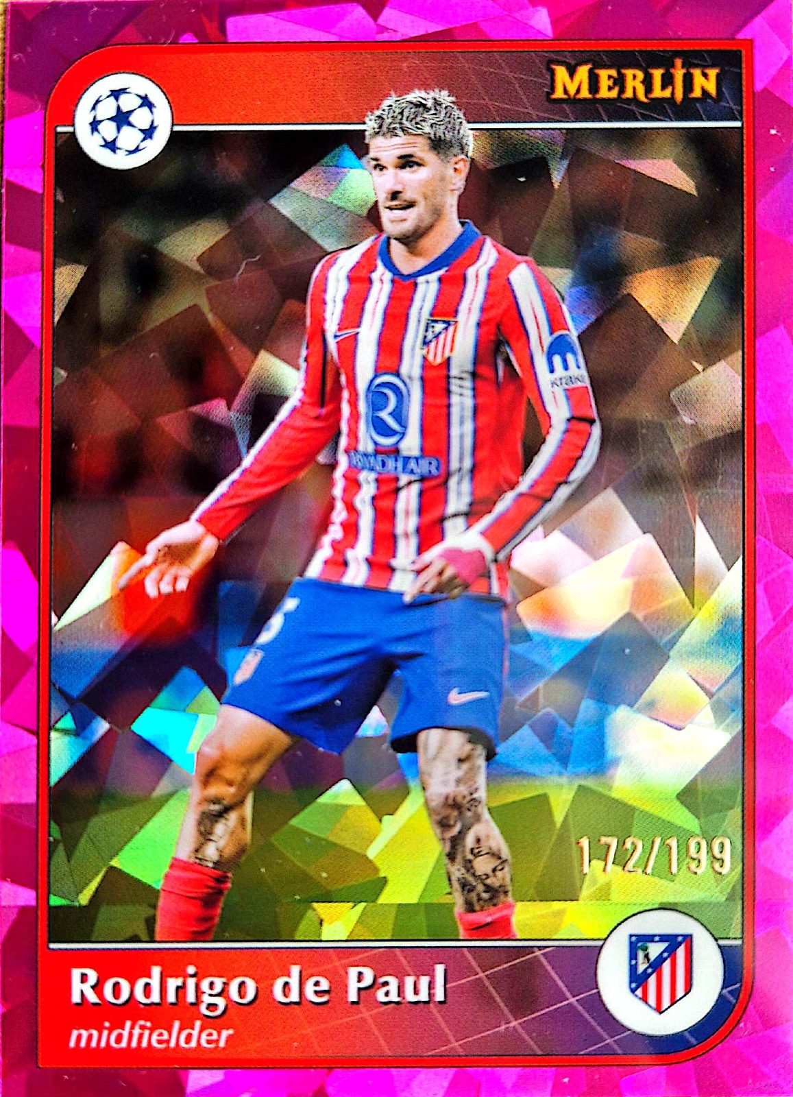 Rodrigo De Paul Topps Merlin Collections UEFA Champions League 2024-25 /199