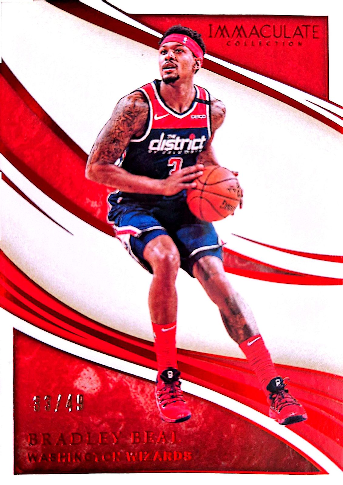 Bradley Beal Panini Immaculate Collection 2019-20 /49