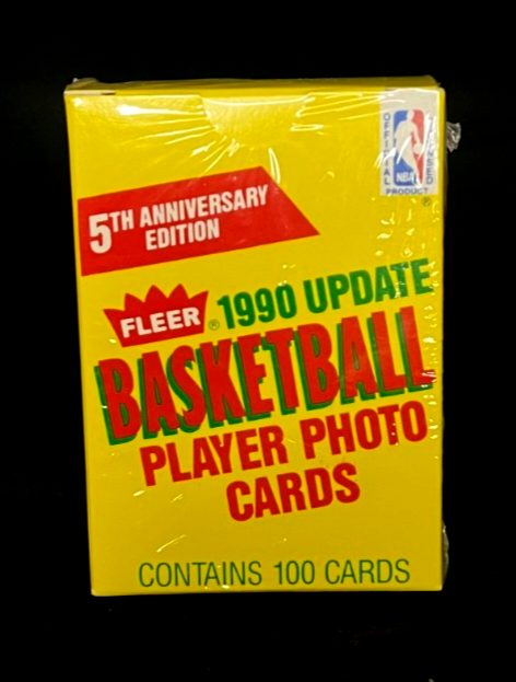 1990-91 Fleer Update Basketball (5th Anniversary Edition)