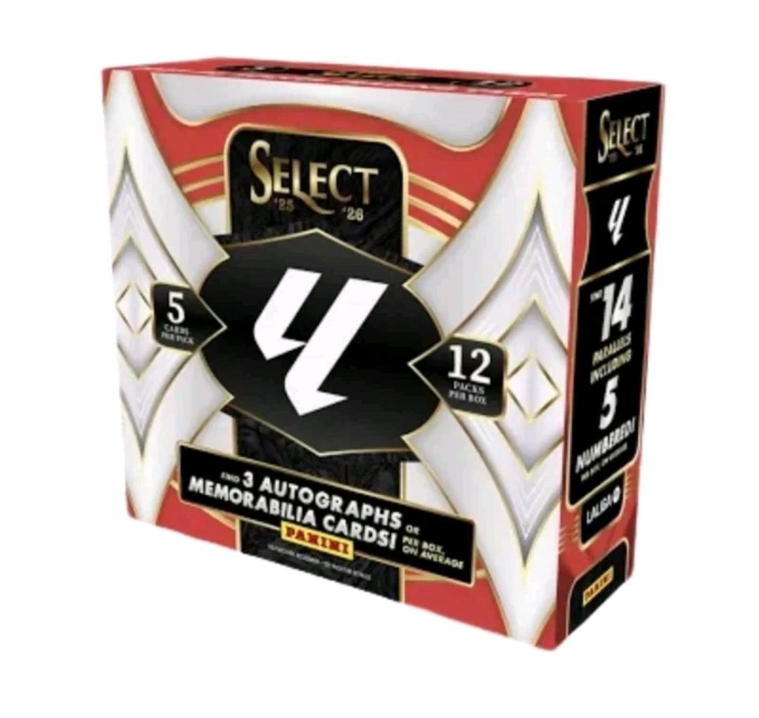 Caja Panini Select La Liga Soccer 2025-26 Hobby Box