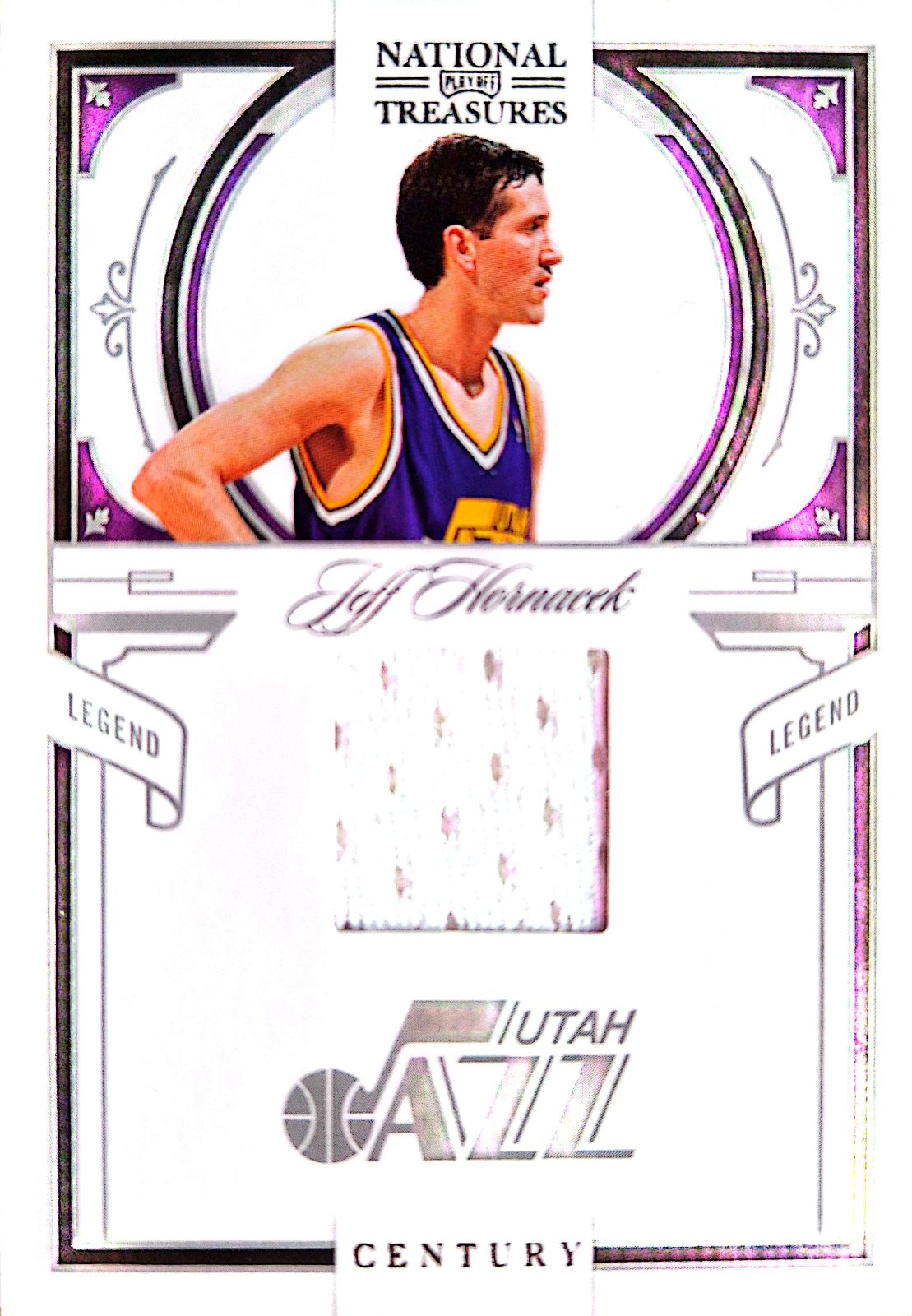 Jeff hornachek panini national treasures