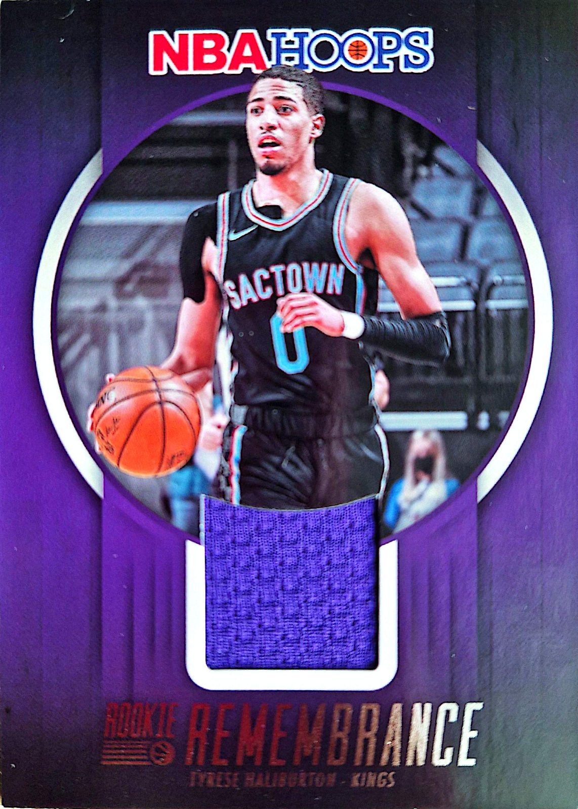 Tyrese Haliburton Panini NBA Hoops Rookie Remembrance 2023-24 Parche