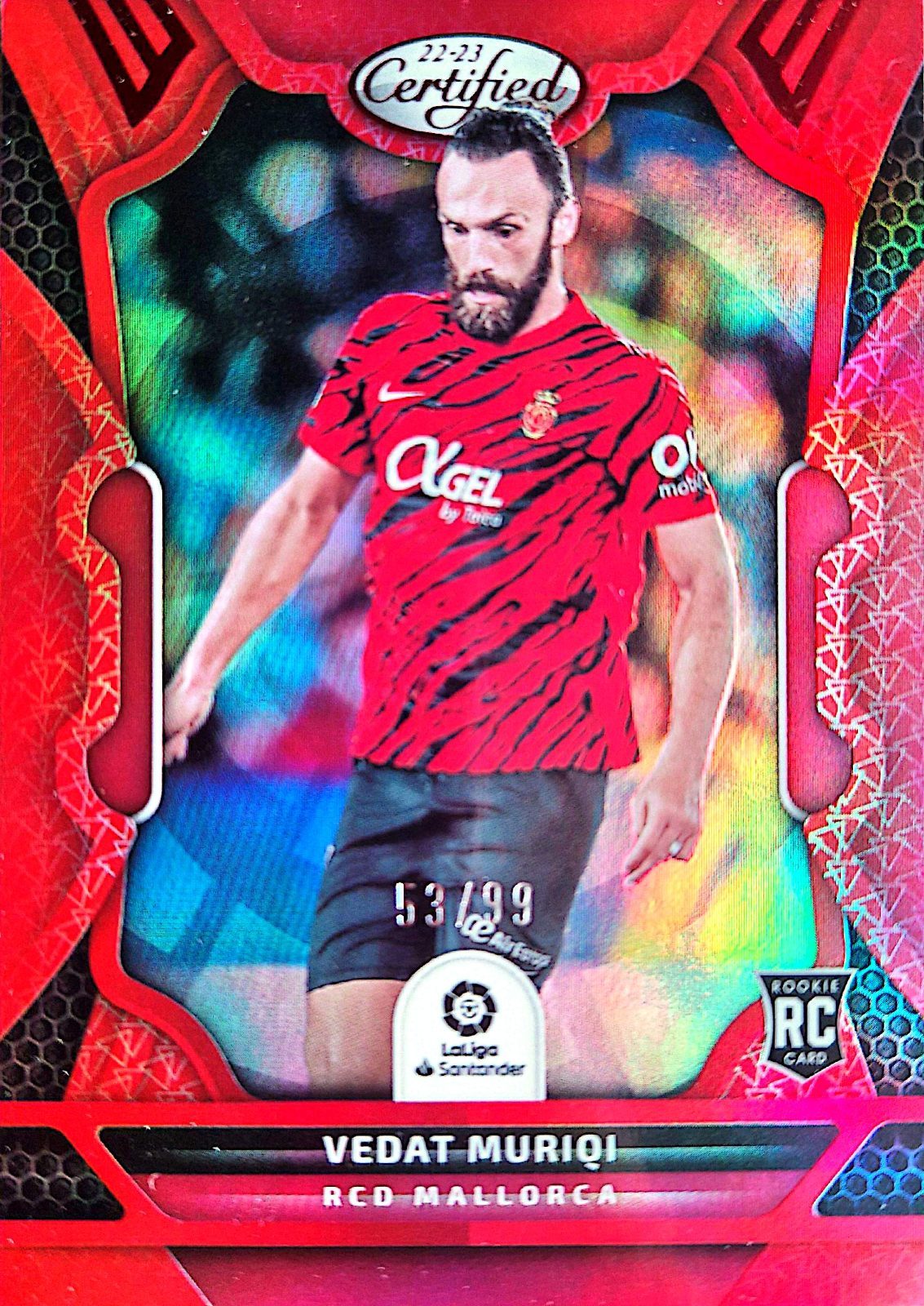 Vedat Muriqi Panini Chronicles Certified LaLiga 2022-23 Rookie /99