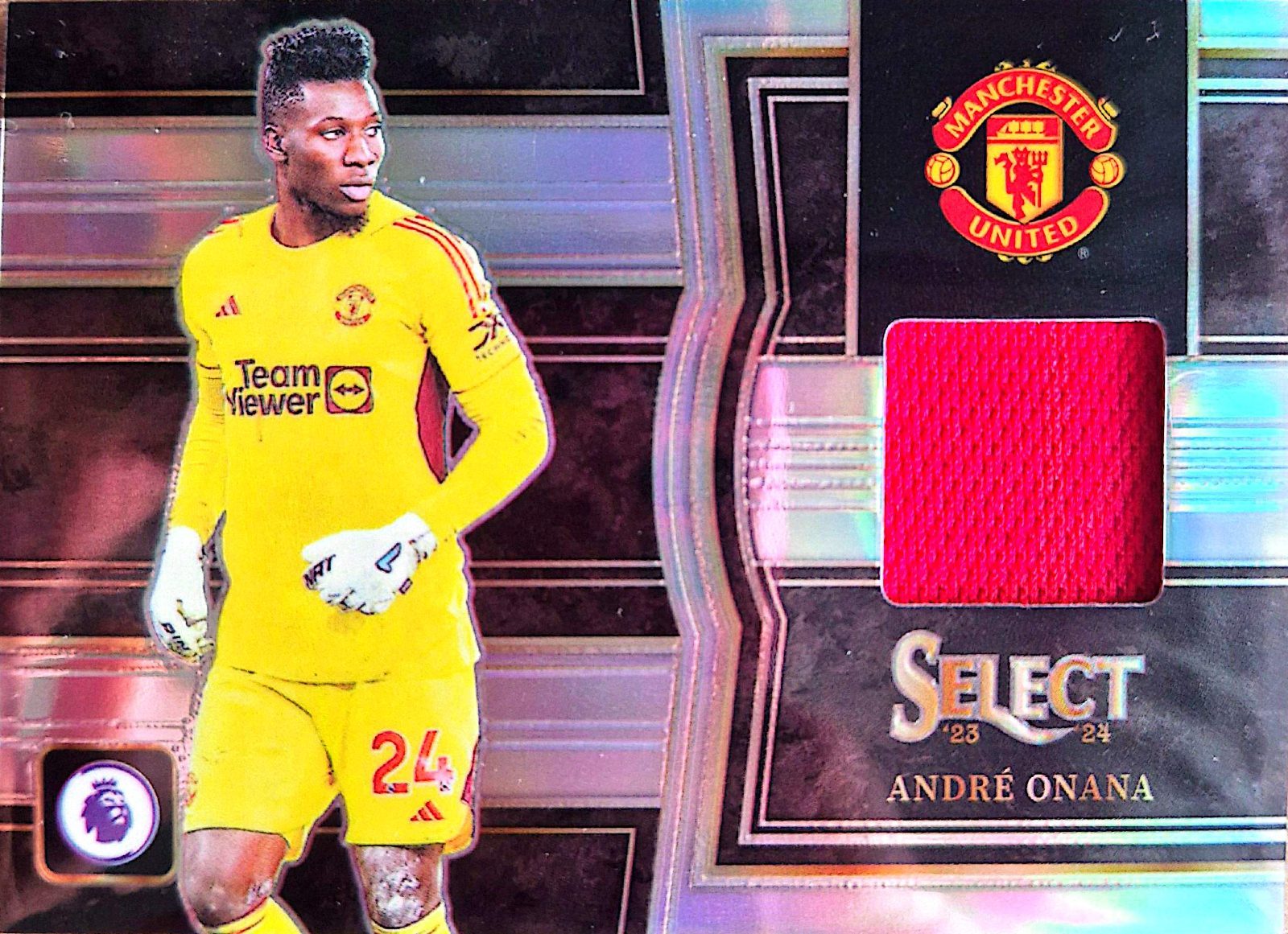 André Onana Panini Select Premier League 2023-24 Parche