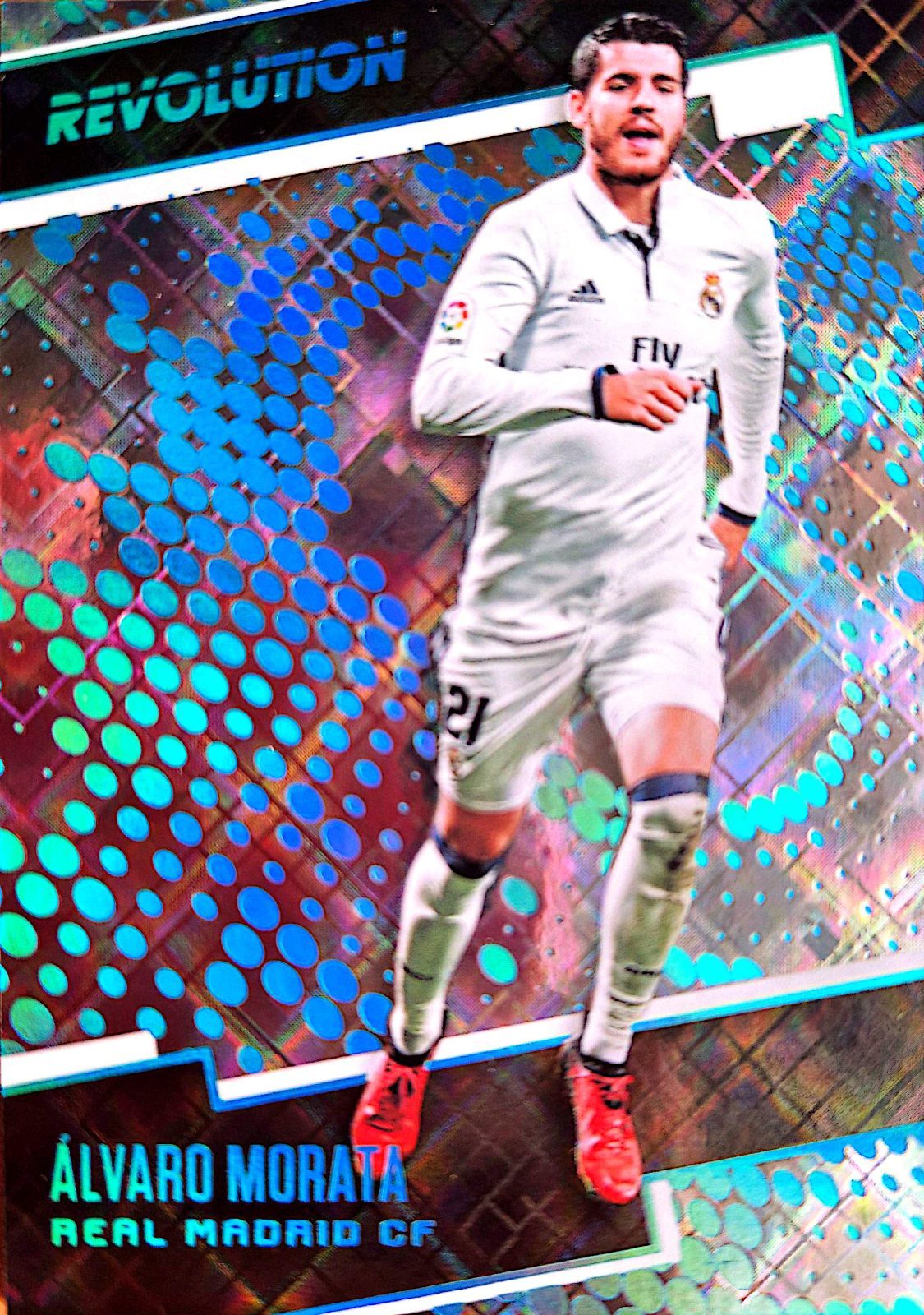 Álvaro Morata Panini Revolution FIFA 365 2017 Cosmic /100