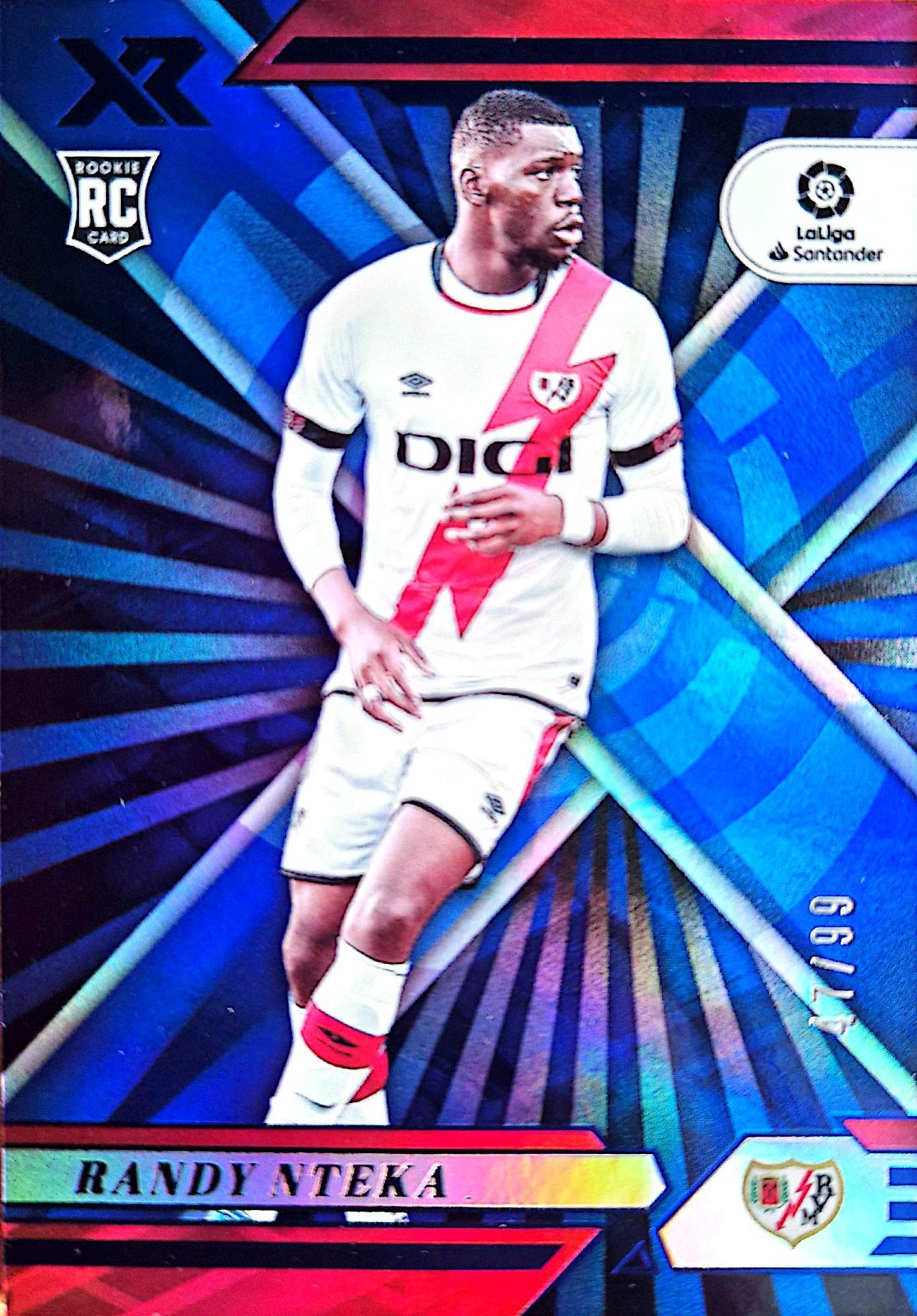 Randy Nteka Panini Chronicles XR LaLiga 2021-22 Rookie /99