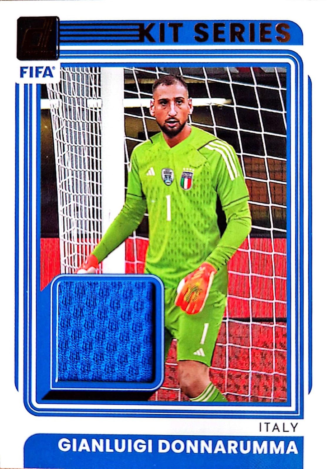 Gianluigi Donnarumma Panini Donruss Kit Series 2022-23 Parche Italia