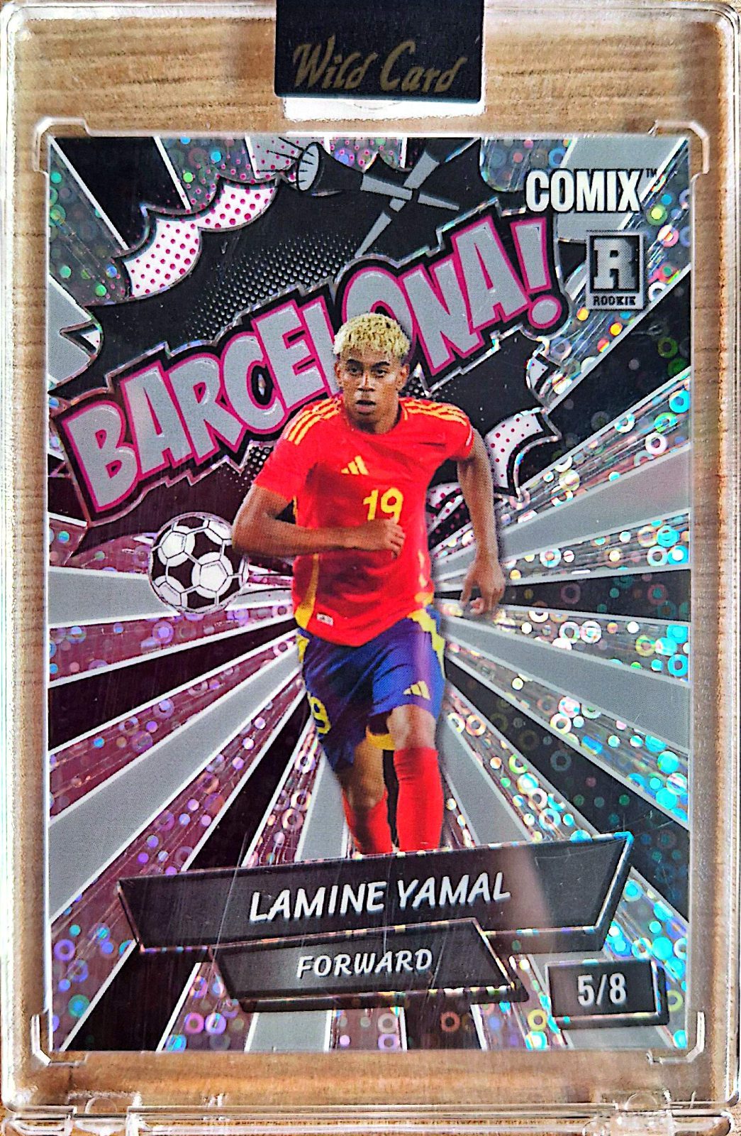 Lamine Yamal Wild Card Alumination Comix Rookie 2024 /8