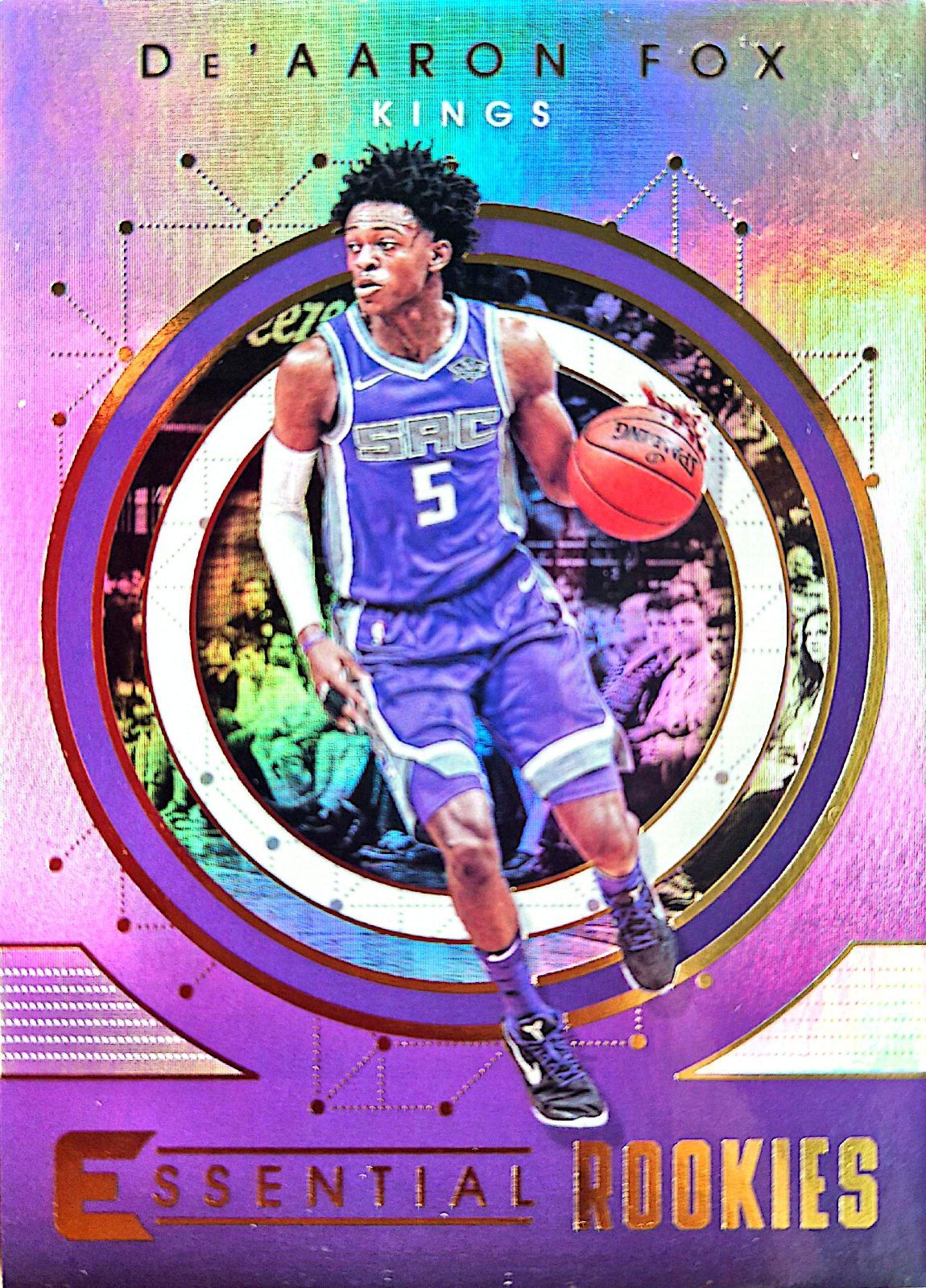 De'Aaron Fox Panini Essentials Essential Rookies 2017-18