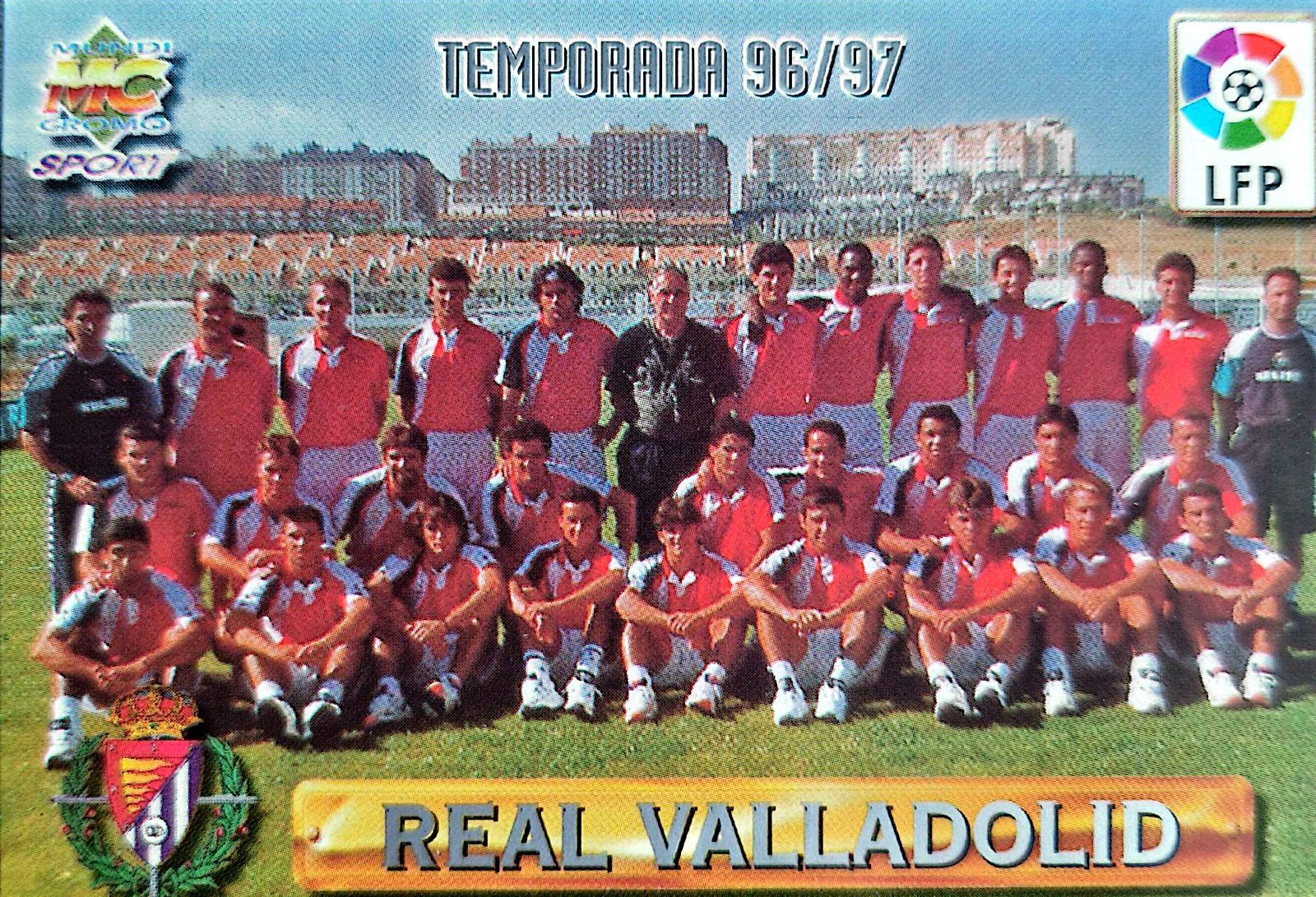 Real Valladolid Las Fichas de la Liga 96-97 Mundicromo Nº 271