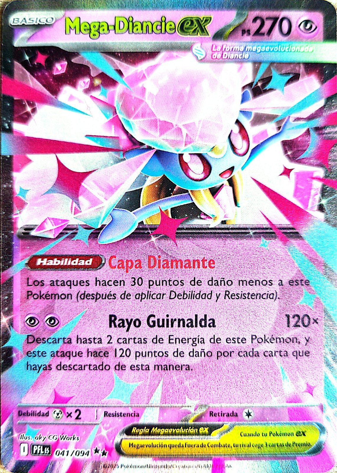 Mega-Diancie ex Pokémon PFL 041/094