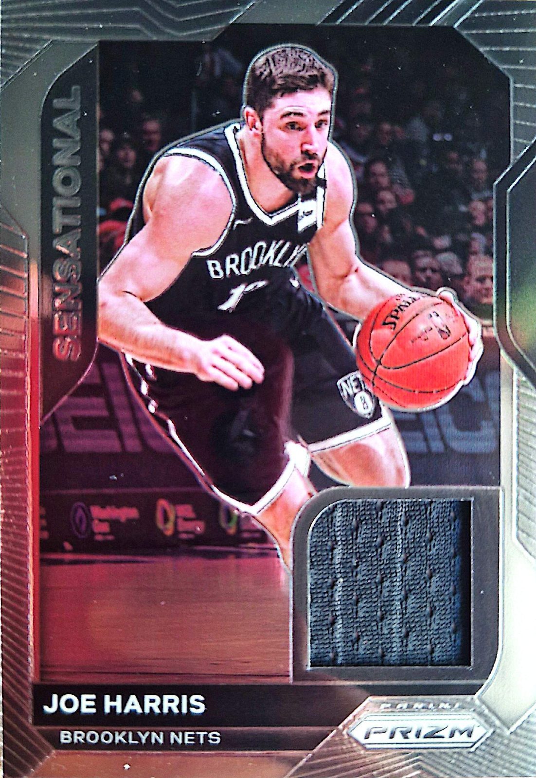 Joe Harris Panini Prizm Sensational Swatches 2020-21 Parche Game-Used