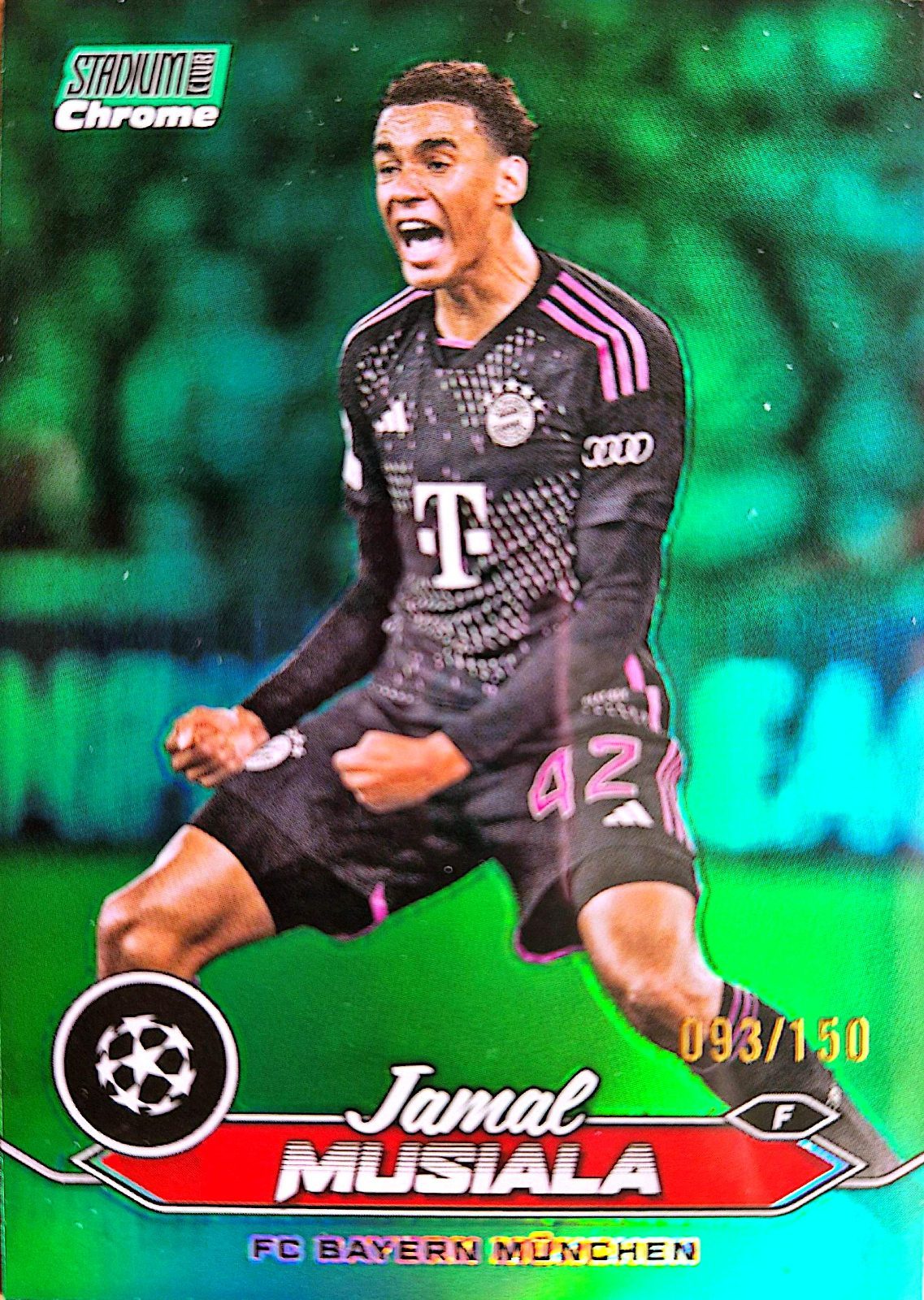 Jamal Musiala Topps Stadium Club Chrome UEFA Champions League 2024 /150