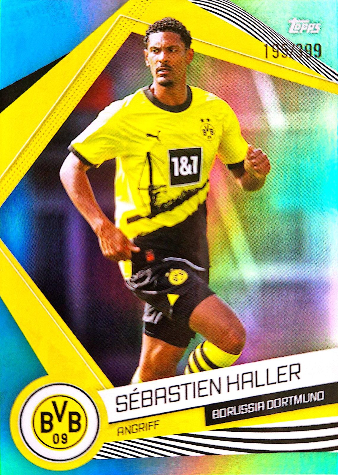 Sébastien Haller Topps BVB Borussia Dortmund 2023 /399