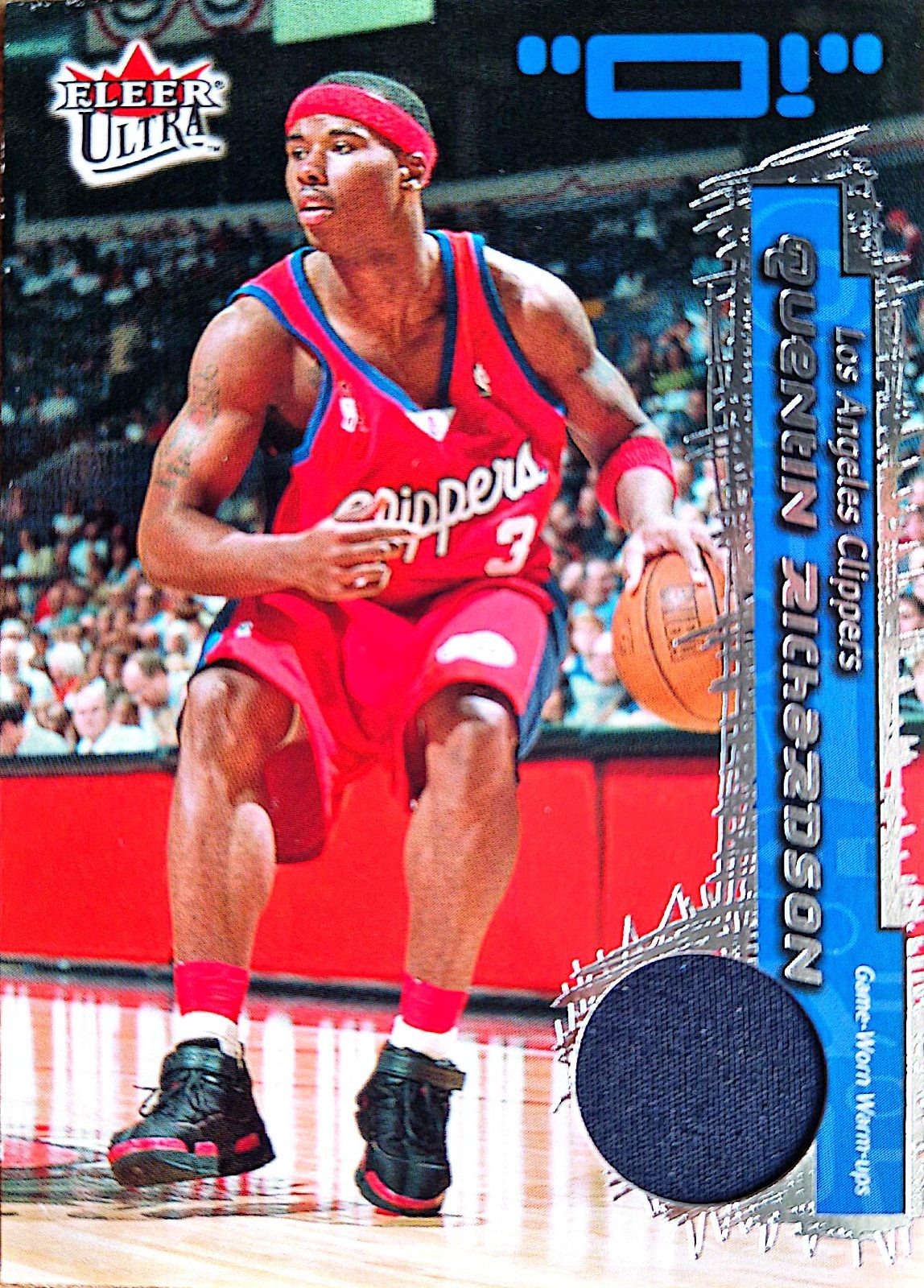 Quentin Richardson Fleer Ultra 2002-03 Parche Game-Used