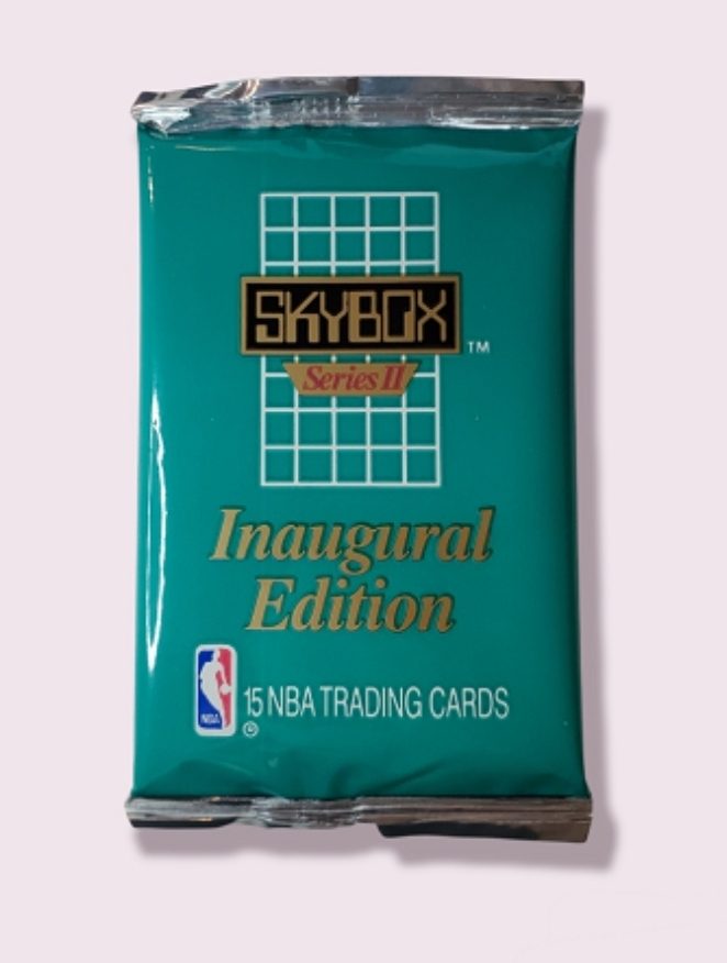 Sobre de Cartas Vintage SkyBox NBA Basketball 1990-91 (Series II - Inaugural Edition)