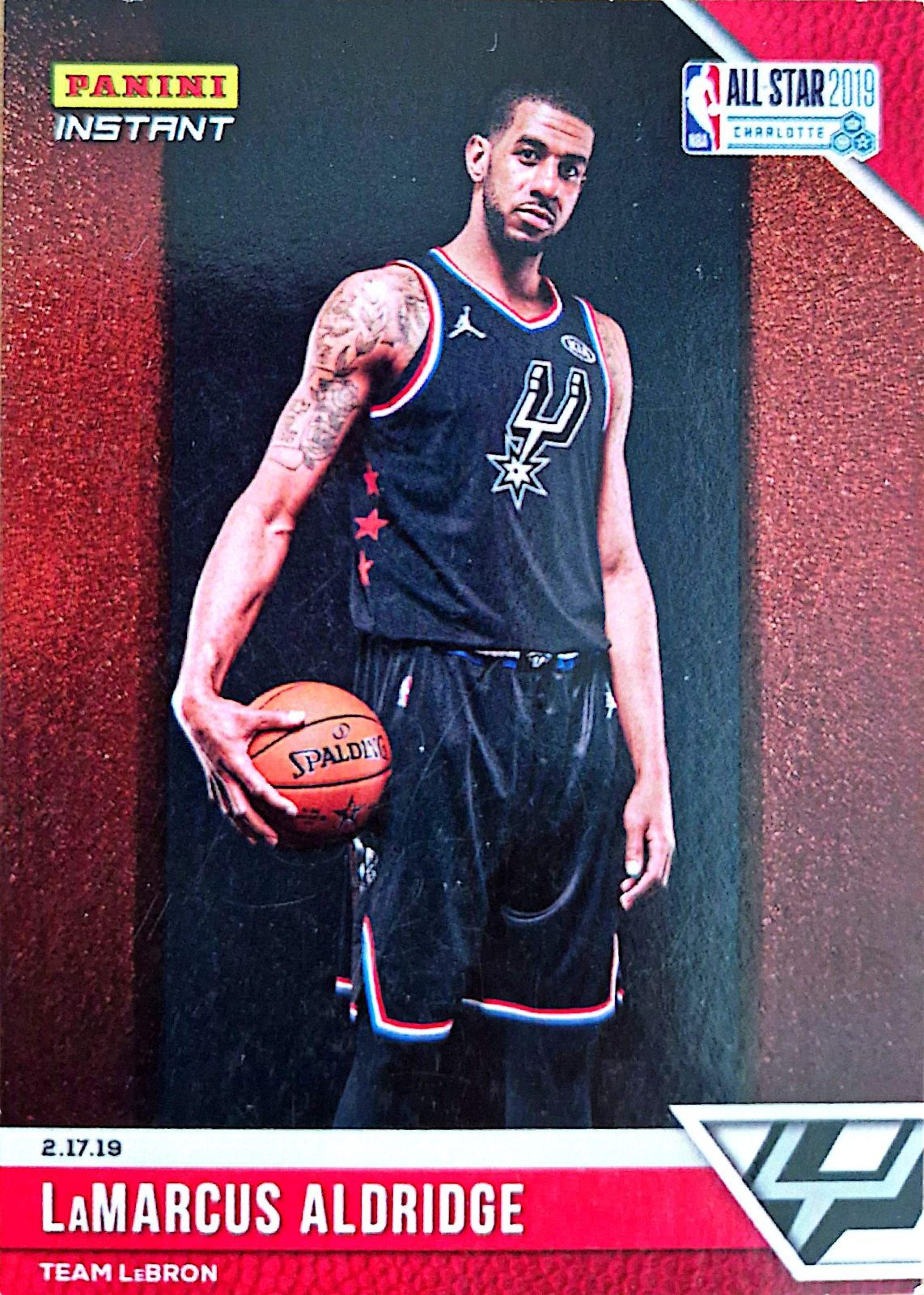 LaMarcus Aldridge Panini Instant NBA All-Star 2018-19 /399
