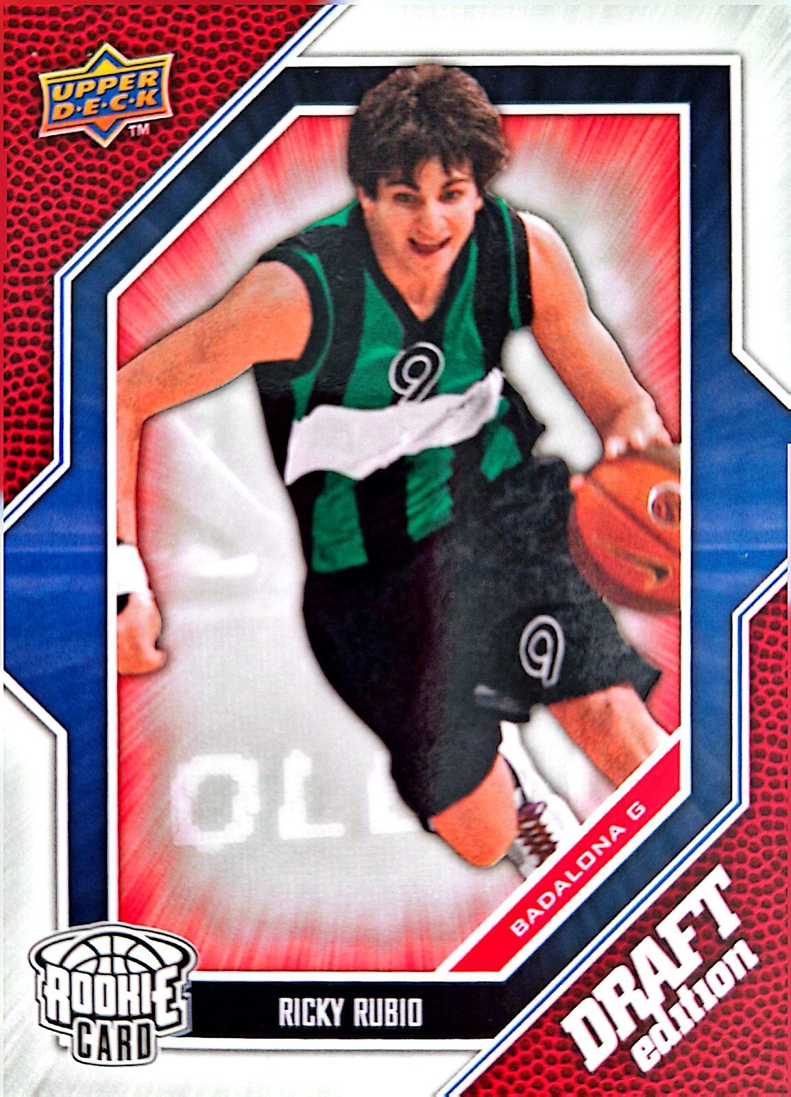 Ricky Rubio Upper Deck Draft Edition 2009-10 Rookie