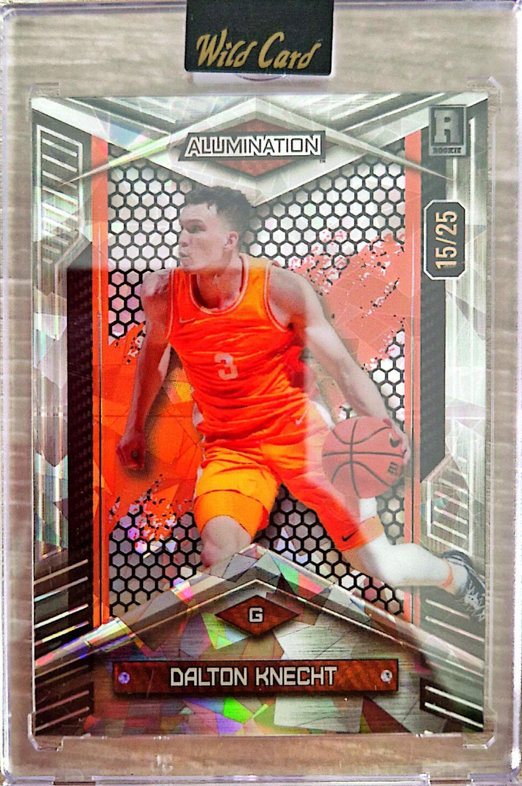 Dalton Knecht Wild Card Alumination 2024 Rookie Encapsulada /25
