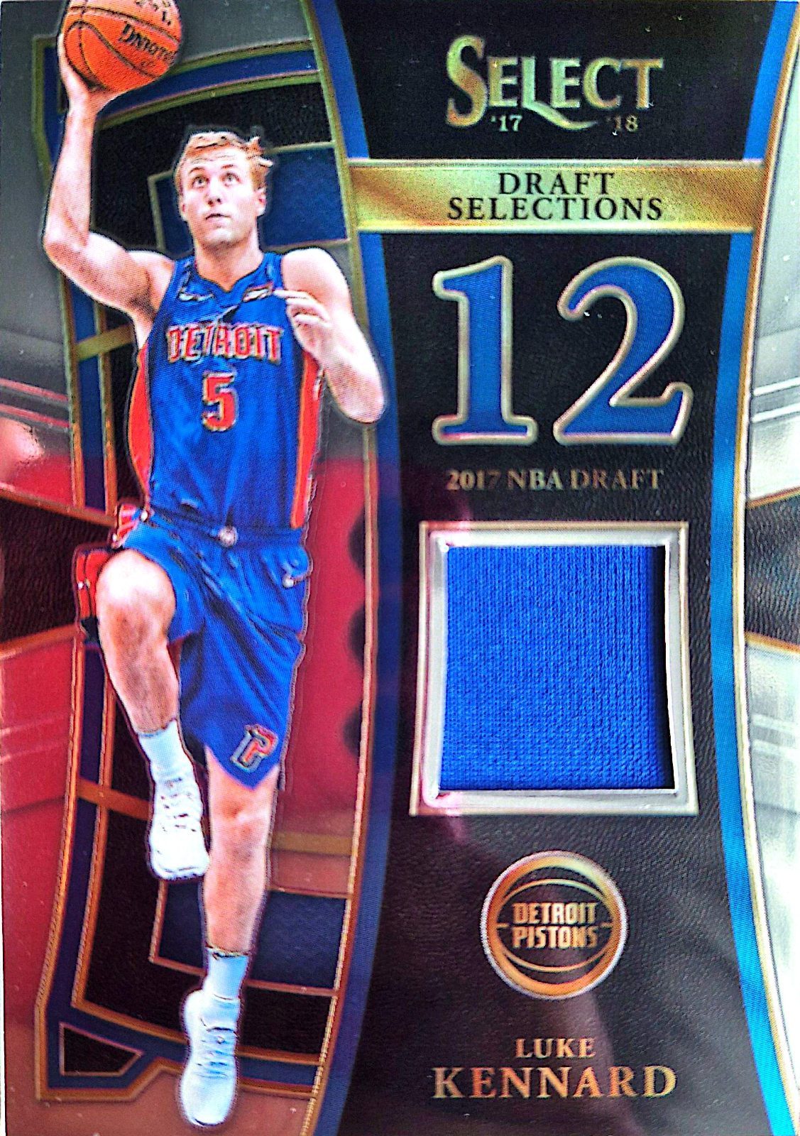 Luke Kennard Panini Select Draft Selections 2017-18 Parche