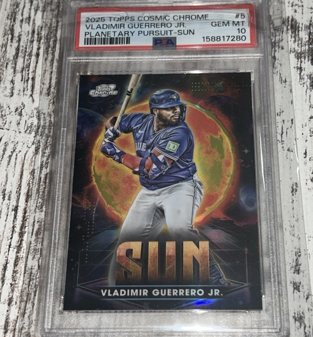 Vlady Guerrero Jr. Cosmic Planet Sun PSA10