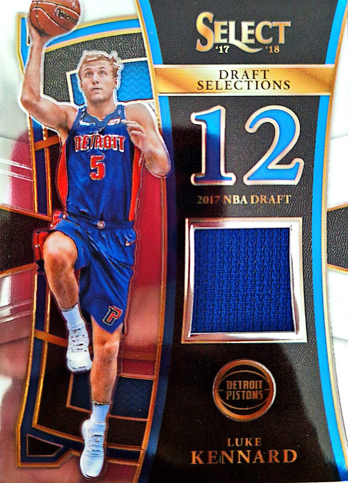 Luke Kennard Panini Select Draft Selections 2017-18 Parche