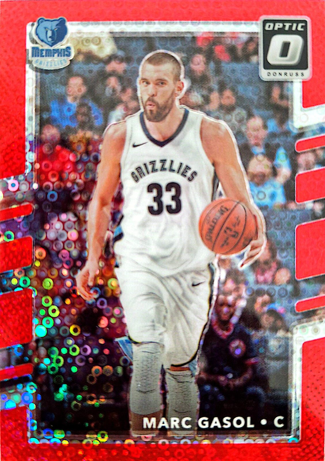 Marc Gasol Panini Donruss Optic Red 2017-18 /85