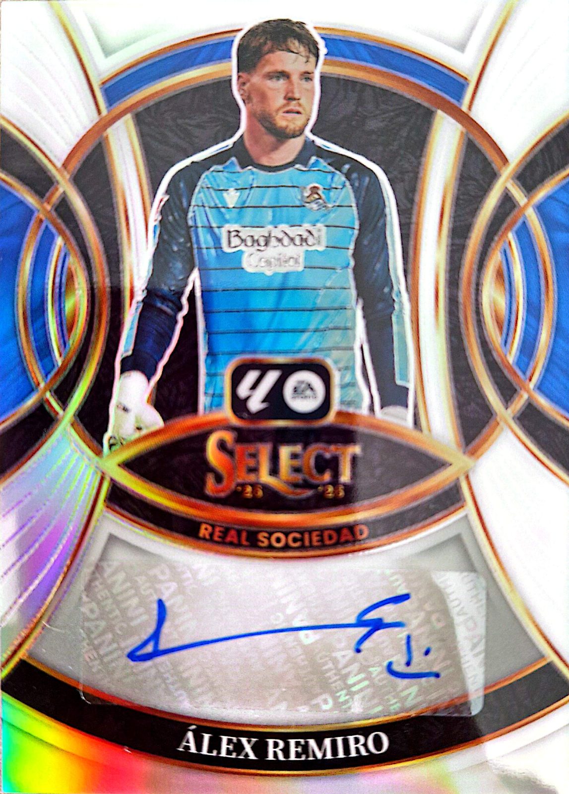 Álex Remiro Panini Select LaLiga 2025-26 Autógrafo