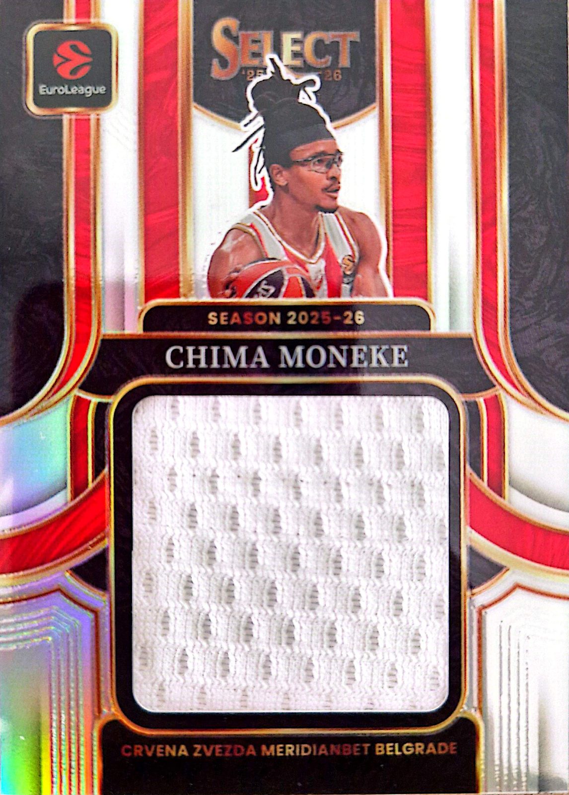 Chima Moneke Panini Select Euroleague 2025-26 Parche /125
